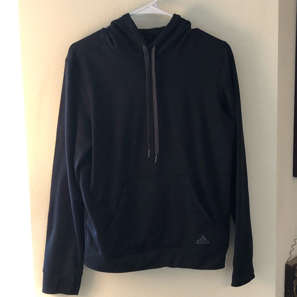 Black Adidas pullover hoodie